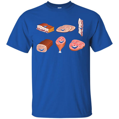 Funny Bbq T-shirt Meat Family Royal