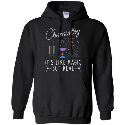 Chemistry T-shirt It_s Like Magic But Real Black