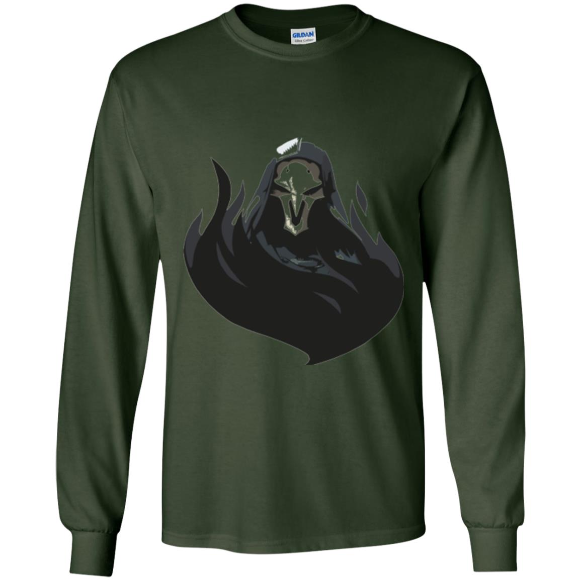 Overwatch Reaper Blossom Spray T-shirt Forest Green