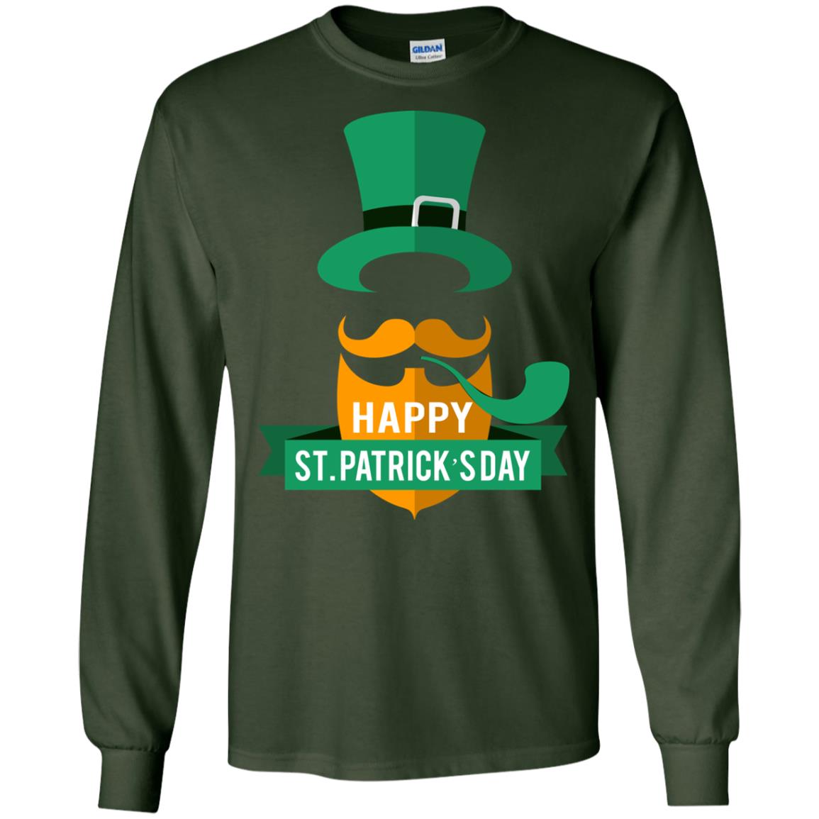 Happy St.patrick's Day T-shirt Forest Green