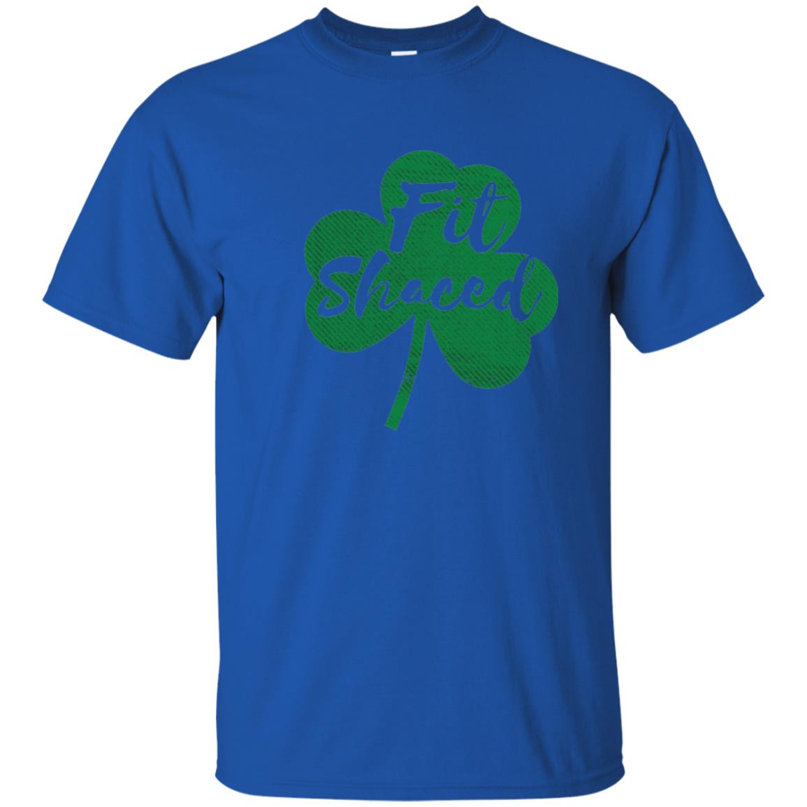 St Patricks Day T-shirt Drinking Fit Shaced Royal