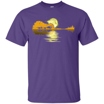 Guitar Lake Shadow T-shirt Purple