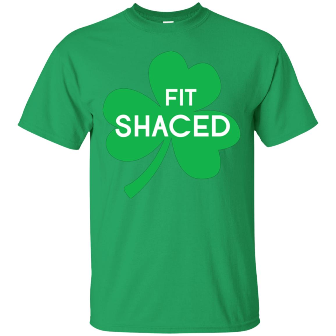 Saint Patrick's Day T-shirt Shamrocks Fit Shaced Irish Green