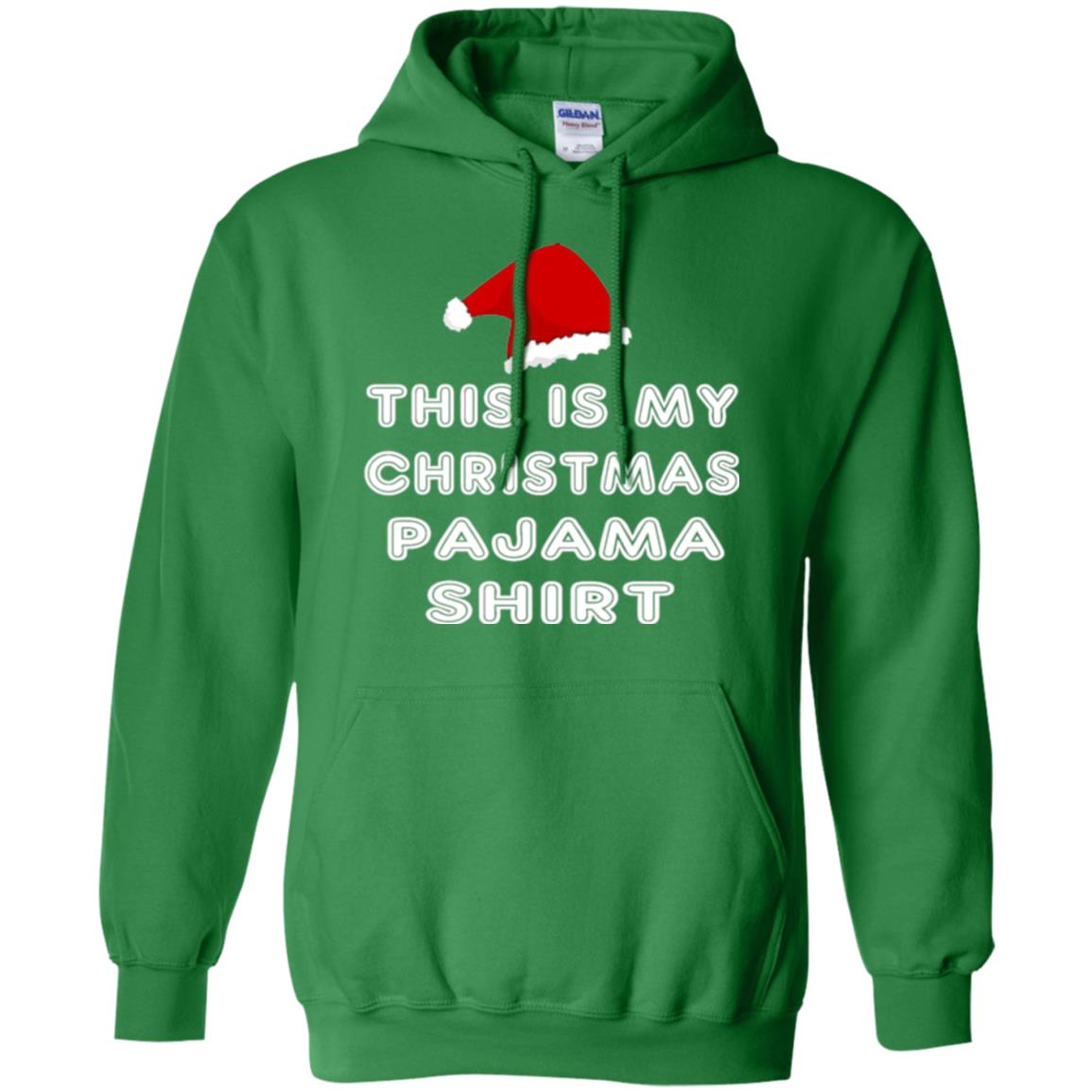 Christmas T-shirt This Is My Christmas Pajama Shirt Irish Green