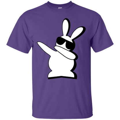 Dabbing Hip Hop Bunny Easter Shirt Purple