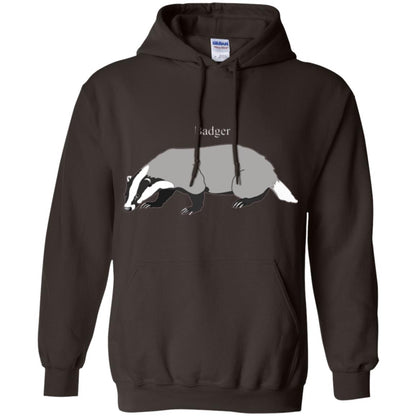 Fierce Badger T-shirt Dark Chocolate