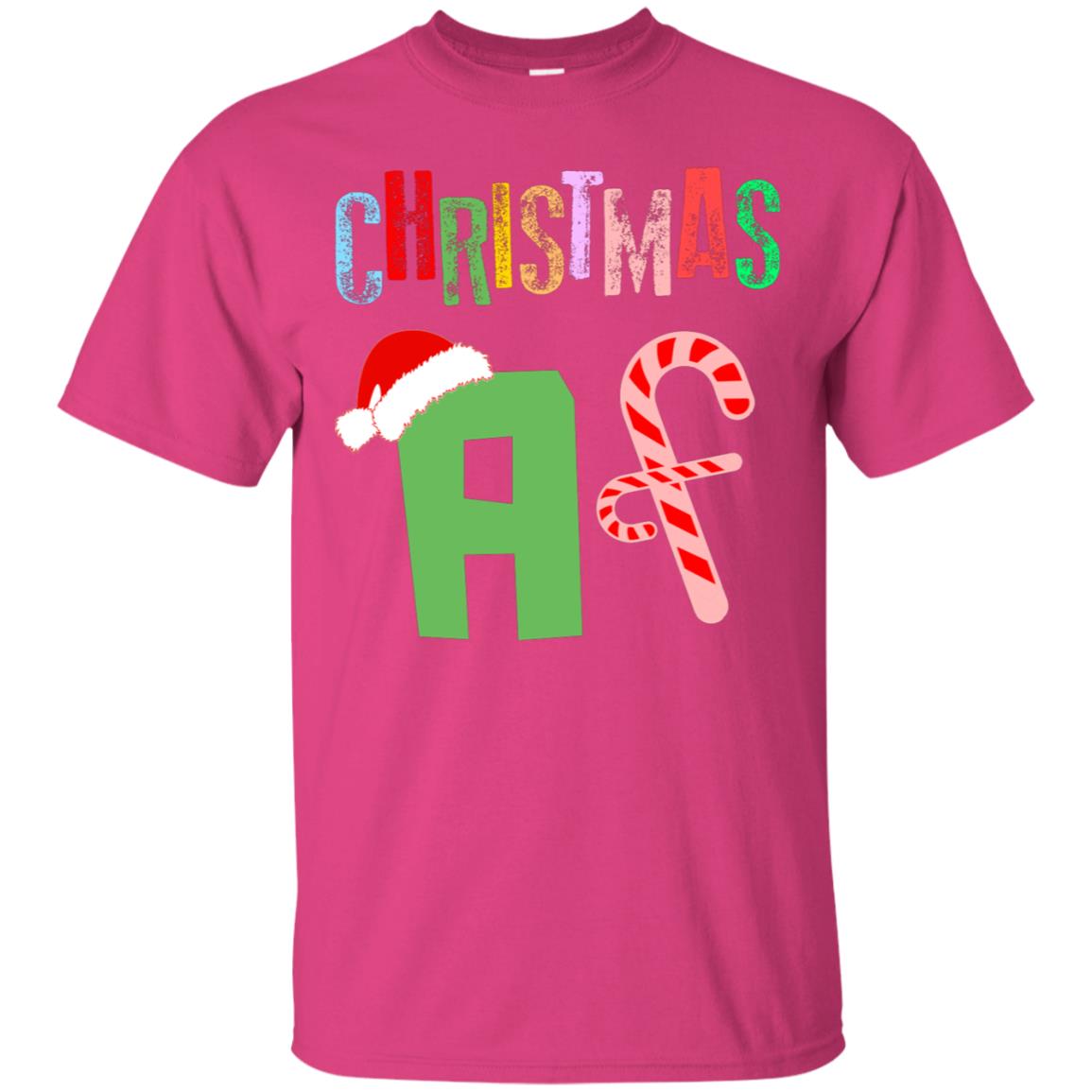 Chrismas Af X-mas Gift Shirt For Mens Or Womens Heliconia
