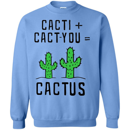 Funny Cactus Shirt Cacti Cact You Carolina Blue