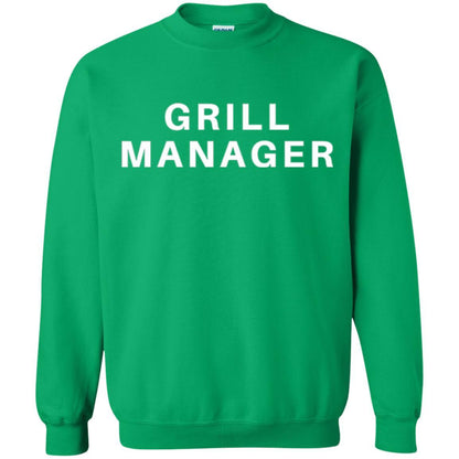 Grill Manager Cooking T-shirt Irish Green