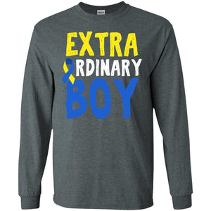 World Down Syndrome Day Shirt Extra Ordinary Boy