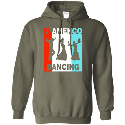 Flamenco Dancing Spanish Dance And Music Lover Shirt Military Green