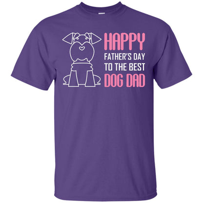 Happy Father's Day To The Best Dog Dad Purple