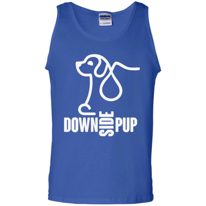 Dog Lover T-shirt Down Side Pup T-shirt Royal