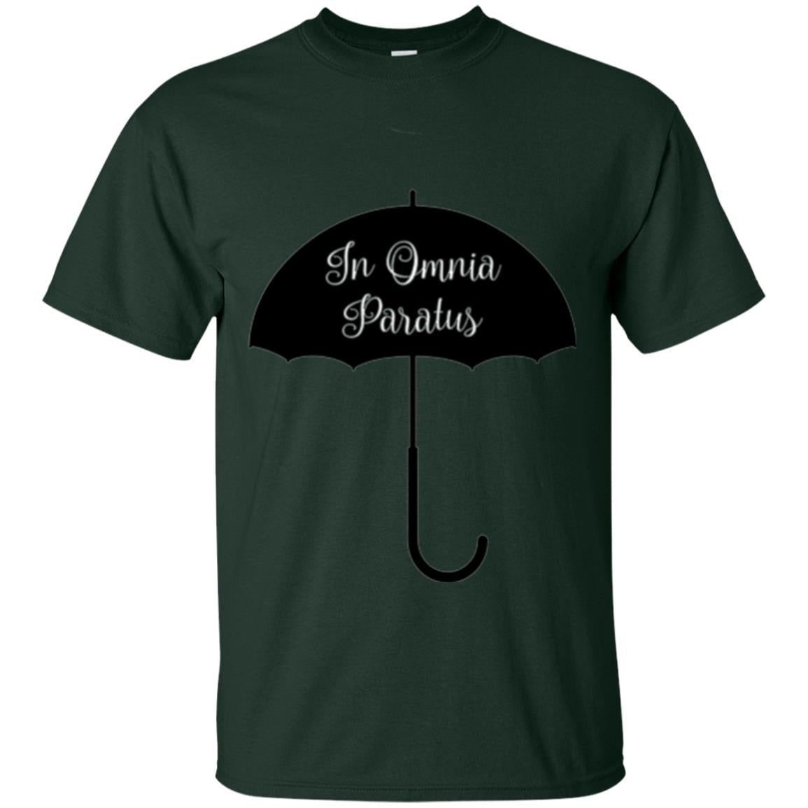 Women_s In Omnia Paratus T-shirt Forest Green