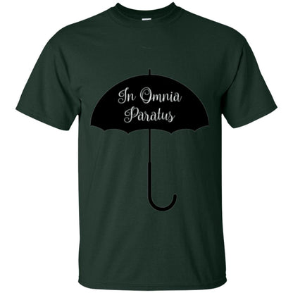 Women_s In Omnia Paratus T-shirt Forest Green