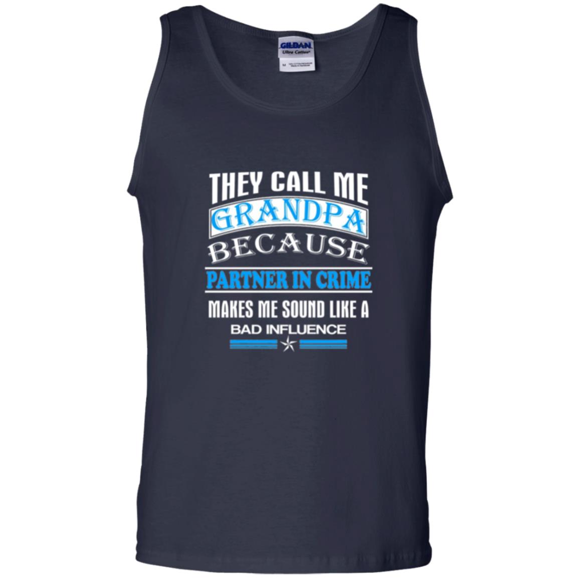 Family T-shirt They Call Me Grandpa Navy