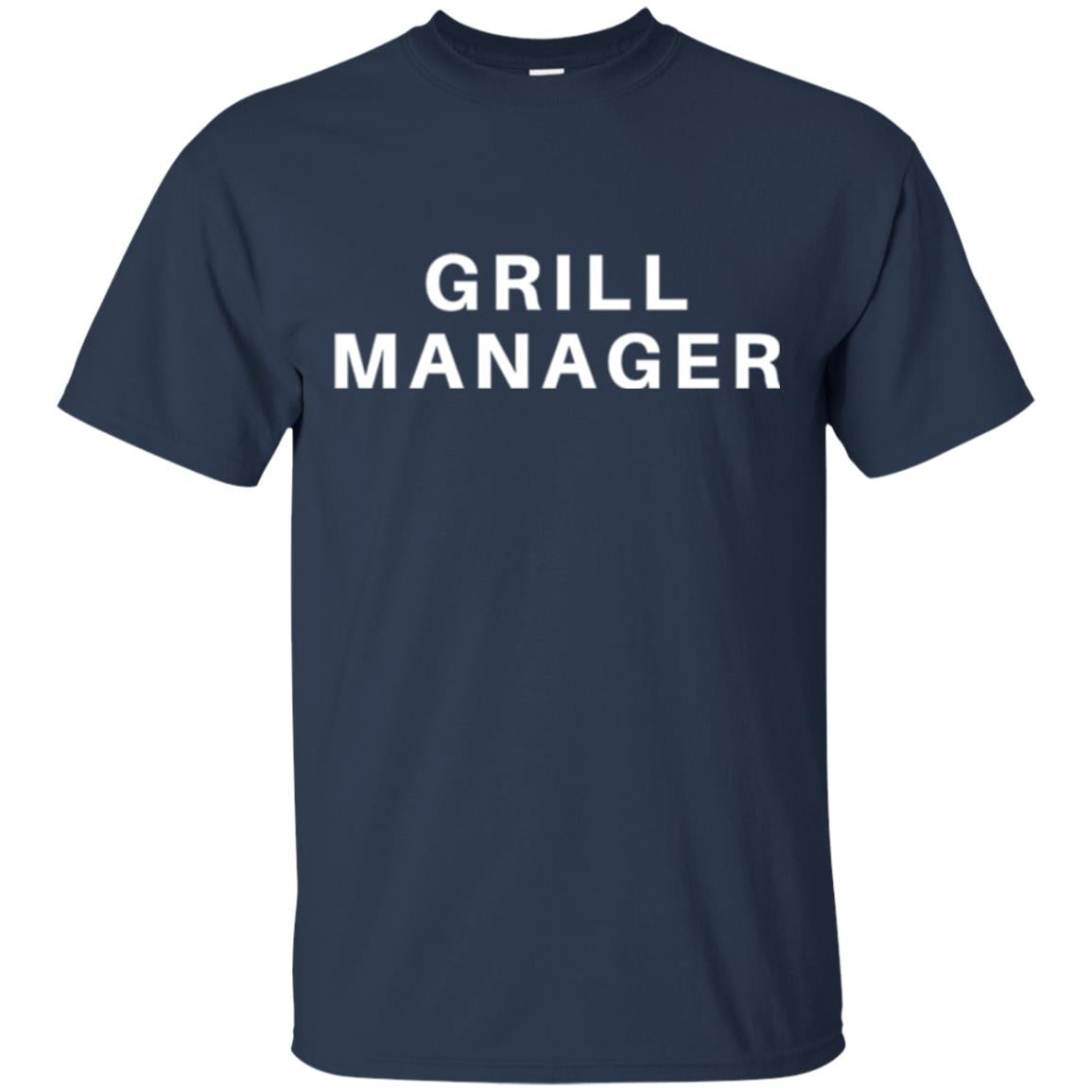 Cooking T-shirt Grill Manager Navy