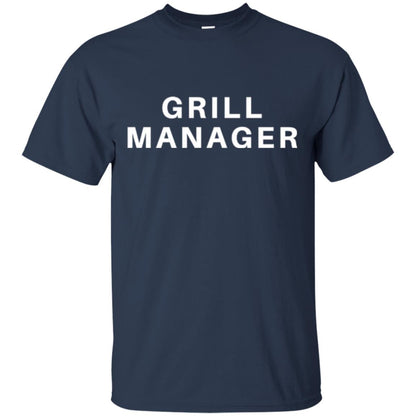 Cooking T-shirt Grill Manager Navy