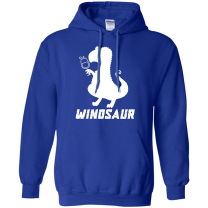 Drinking Party T-shirt Winosaur Wine Dinosaur Royal
