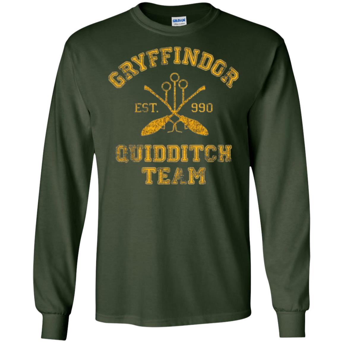 Gryffindor Quidditch Team T-shirt Forest Green
