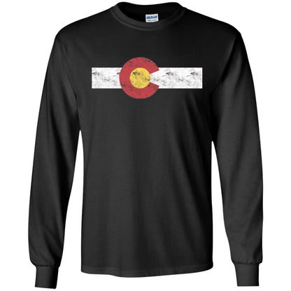 Colorado State Flag T-shirt Patriotic Colorado Day Black