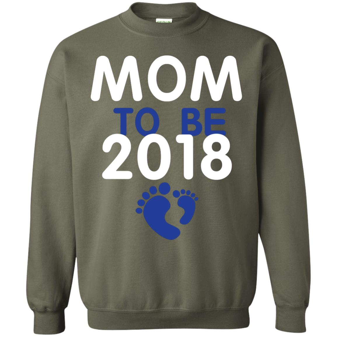 Pregnancy T-shirt Mom To Be 2018 Military Green