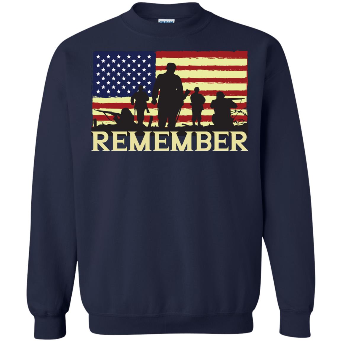 Military Of United States Memorial Day Shirt Navy