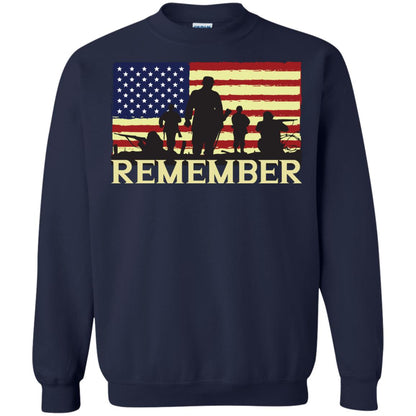 Military Of United States Memorial Day Shirt Navy