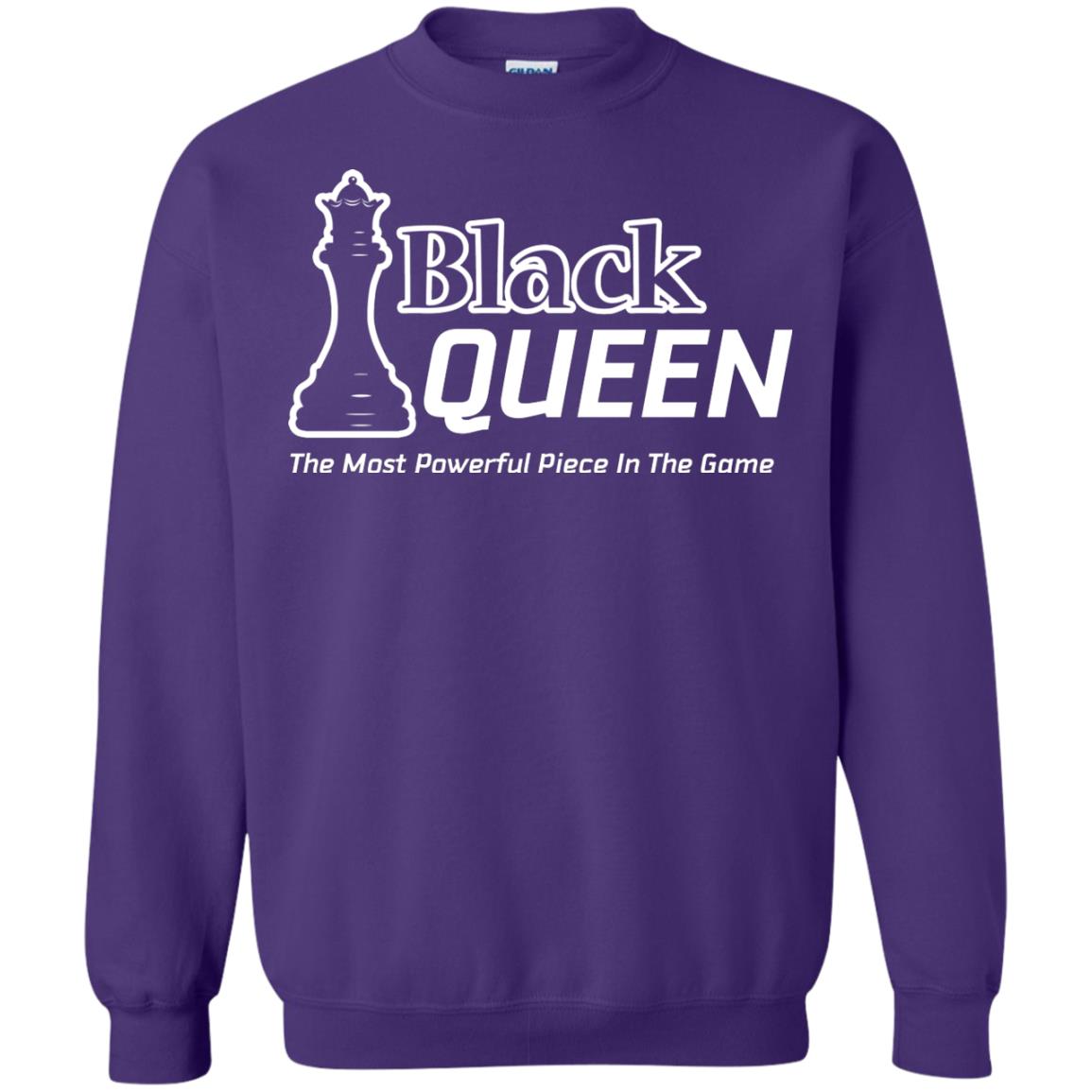 Black Queen Proud Black Woman African American T-shirt Purple