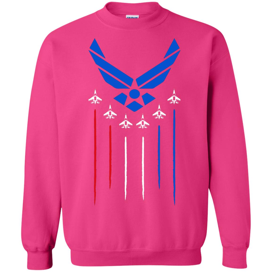 Air Force America Military Shirt Heliconia