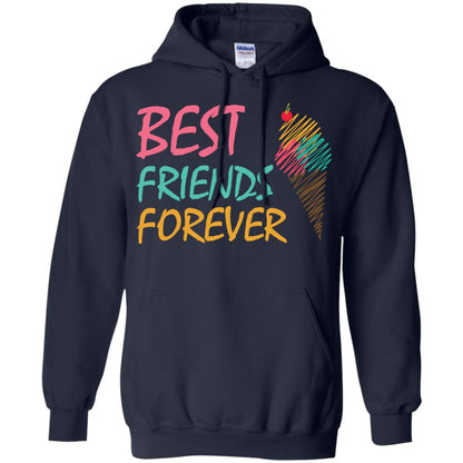 Best Friends Forever Ice Cream Lover T-shirt Navy