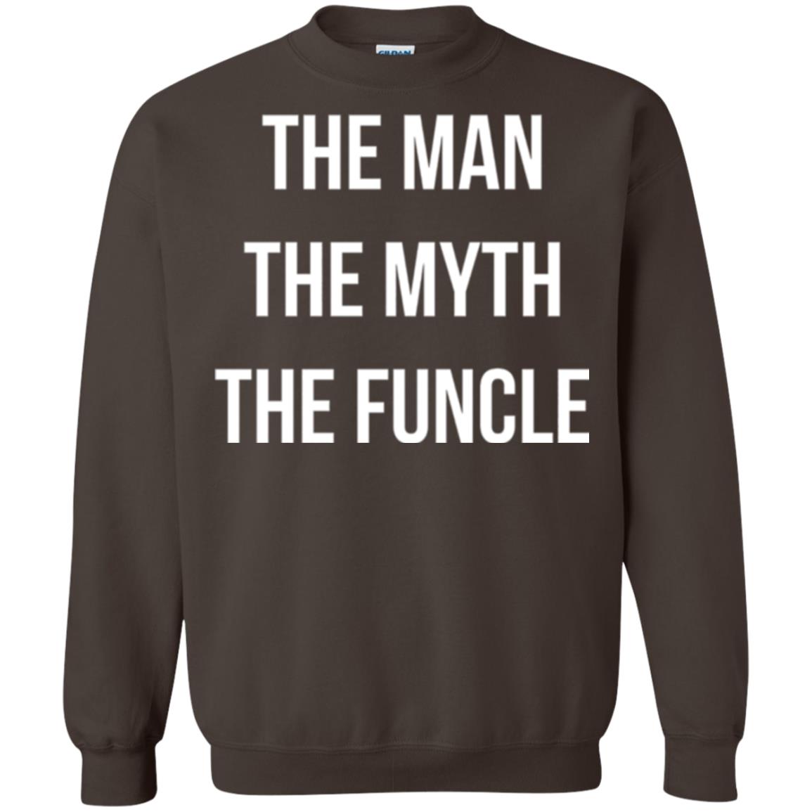 Uncle T-shirt The Man The Myth The Funcle Dark Chocolate