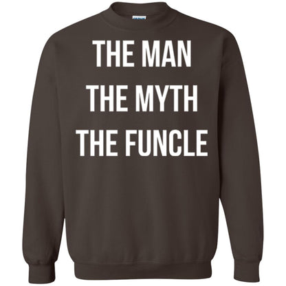 Uncle T-shirt The Man The Myth The Funcle Dark Chocolate