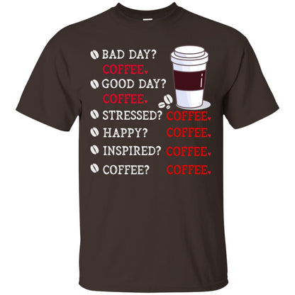 Coffee Idea Gift Shirt For Mens Womens Dark Chocolate