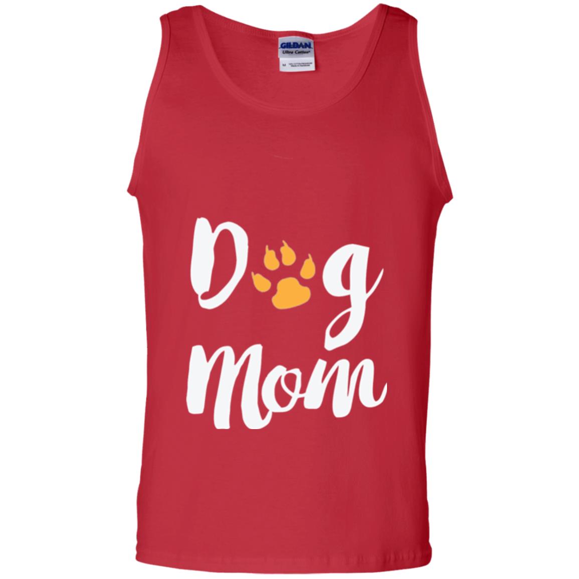 Dog Lovers T-shirt Dog Mom Red