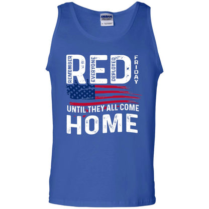 Nation Wear Red Day T-shirt Red Friday Until They All Come Home Royal