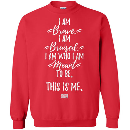 Brave This Is Me Proud Musical Theatre Performer T-shirt Red