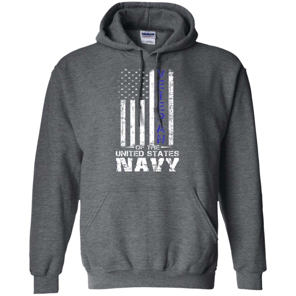 Us Navy Veteran T-shirt Dark Heather