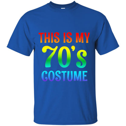 This Is My 70_s Costume T-shirt Royal