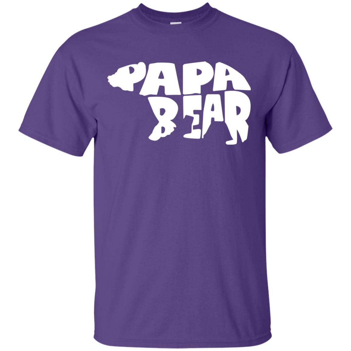 Bear Papa Shirt Purple