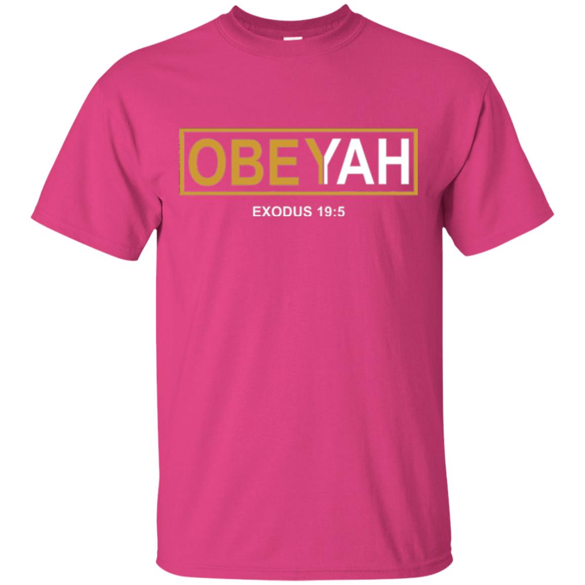 Yahweh Yahshua Yeshua Torah Hebrew Roots Movement T-shirt Heliconia