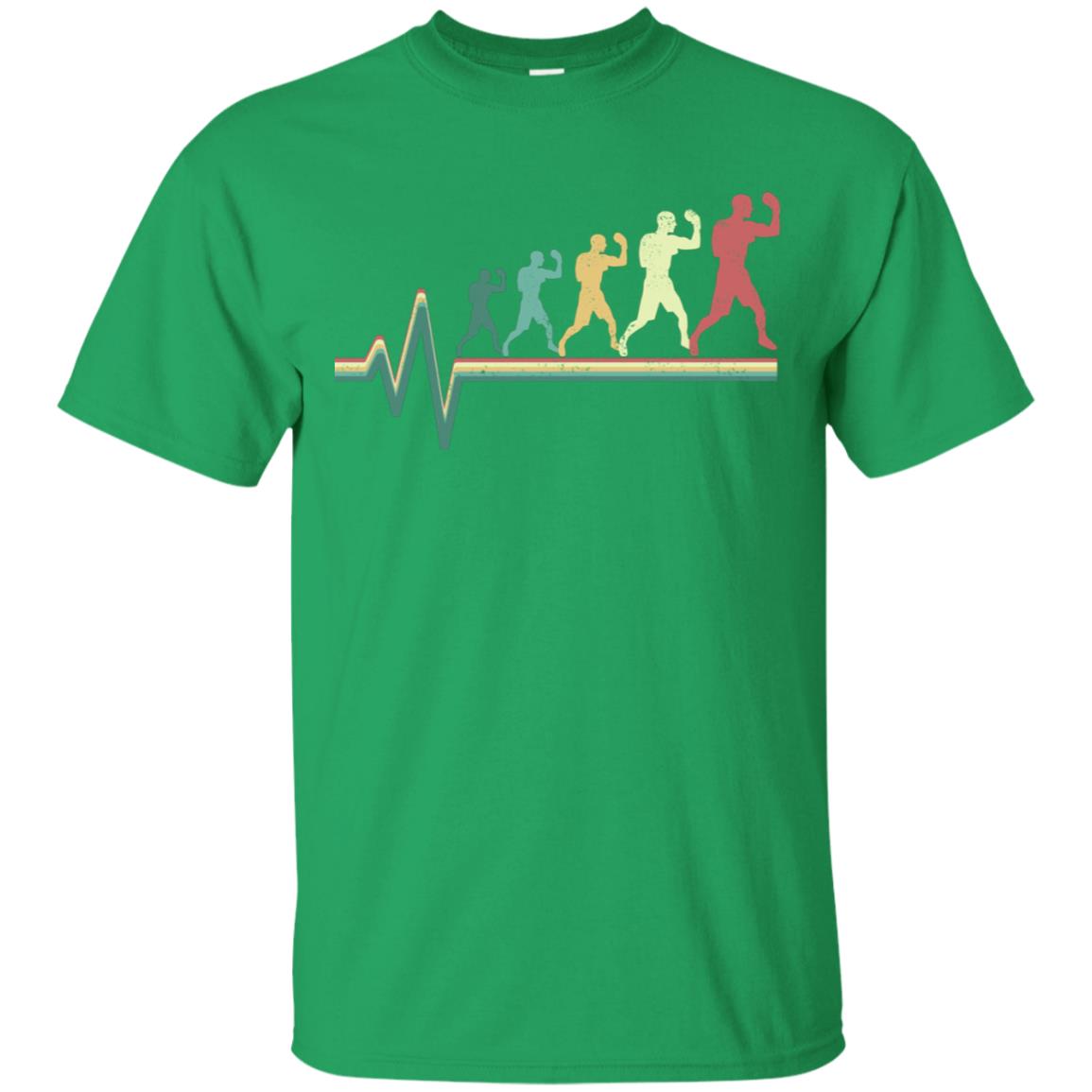 Boxing Heartbeat Boxer Gift Shirt Irish Green