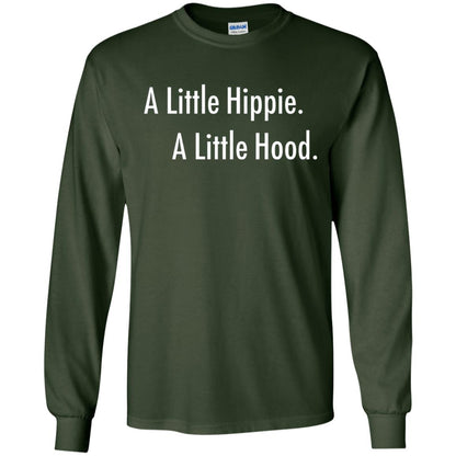 A Little Hippie A Little Hood Shirt Forest Green