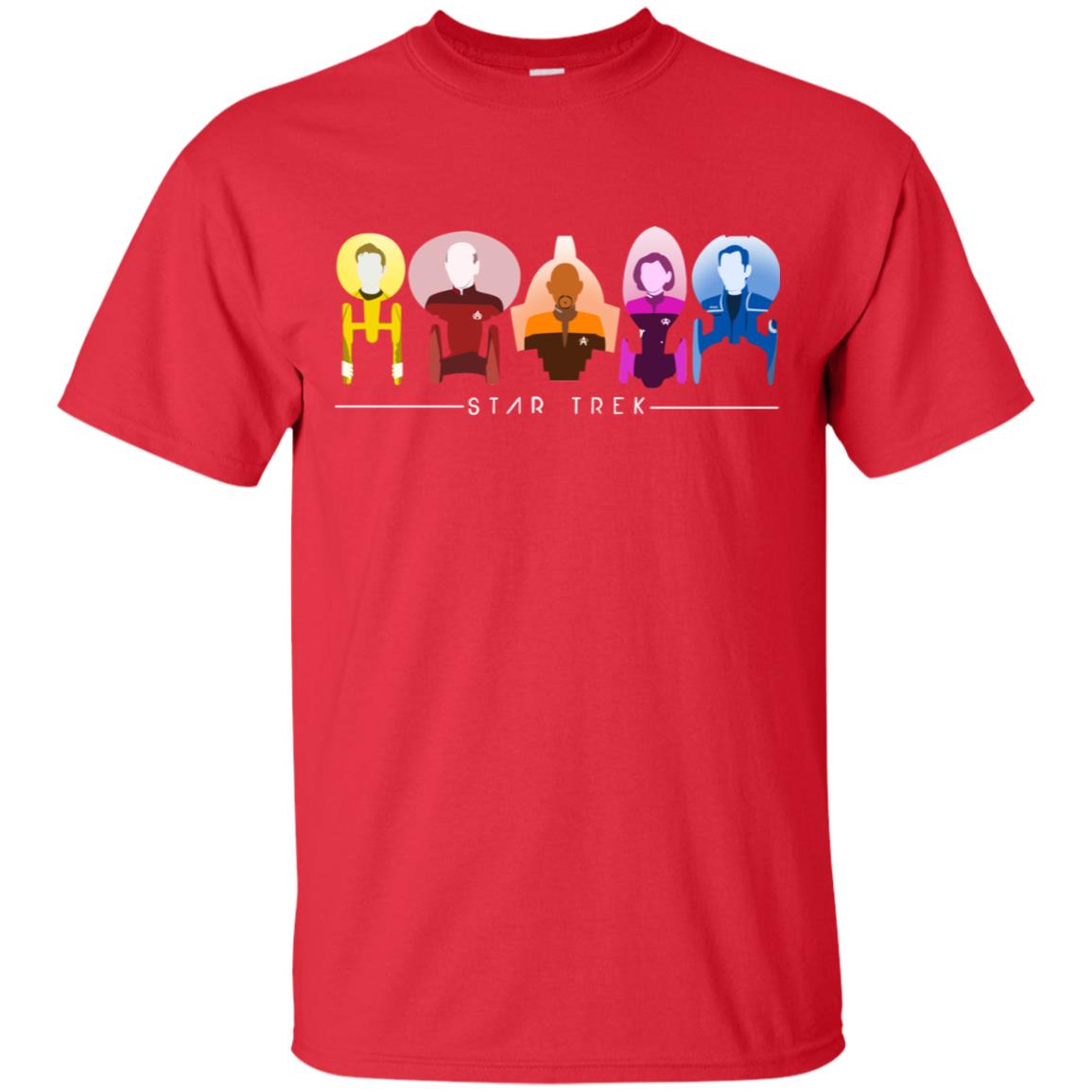 Star Trek Starfleet Captains Shirt Red