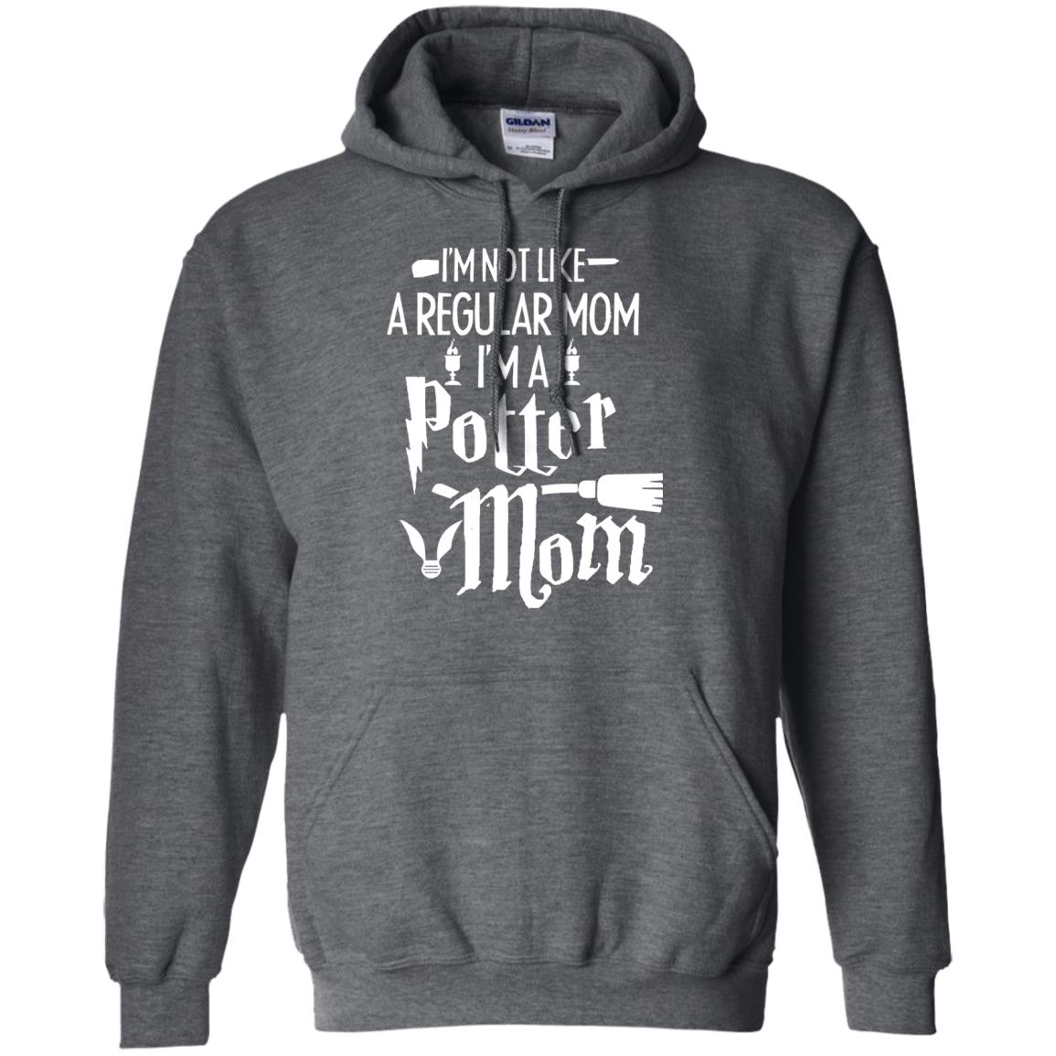 I'm Not Like A Regular Mom, I'm A Potter Mom Harry Potter Fan Shirt Dark Heather