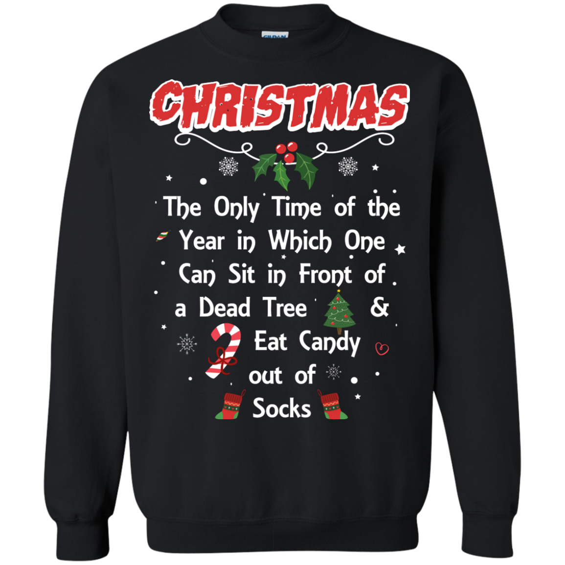 Christmas T-Shirt Black