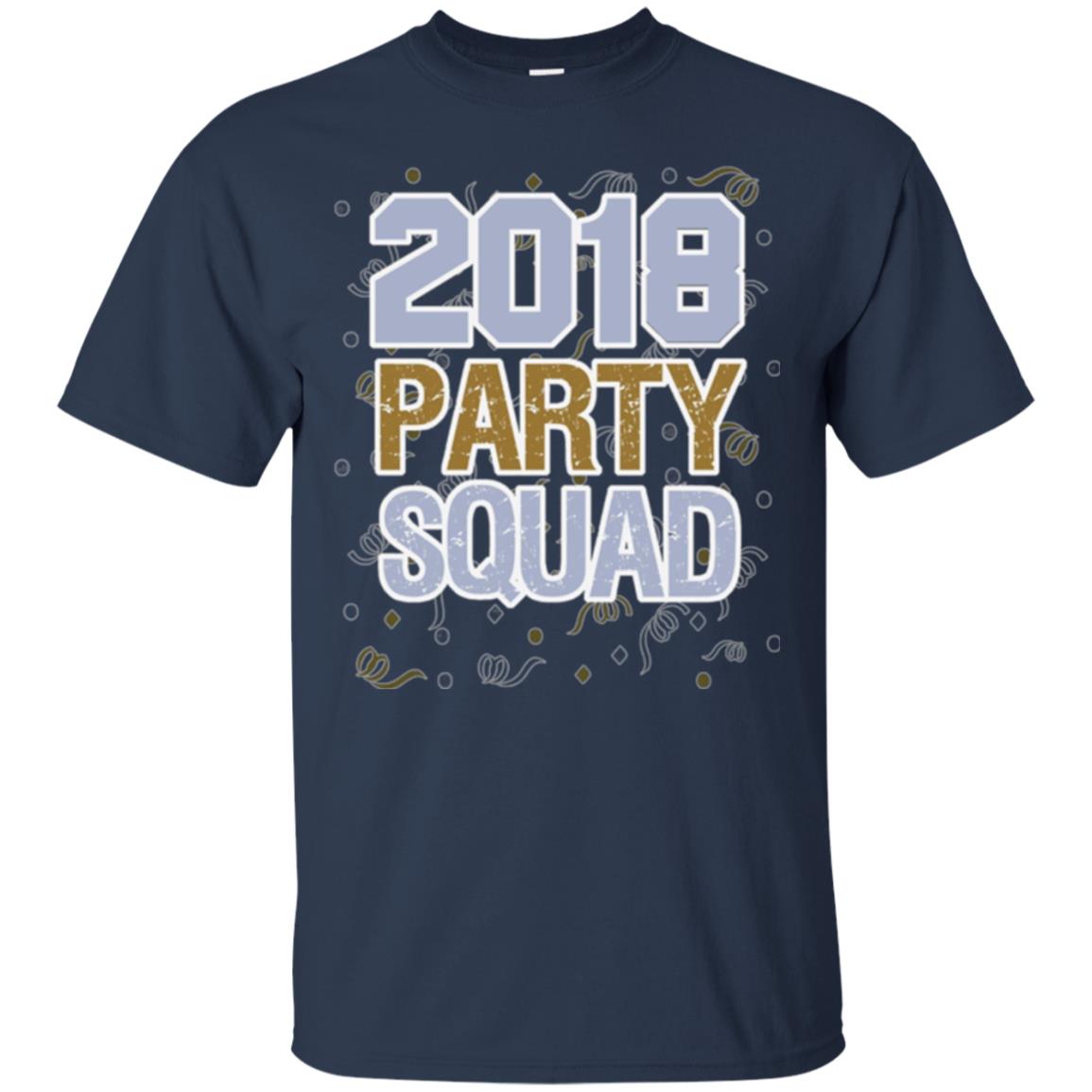 New Years Eve 2018 T-shirt Party Squad Navy
