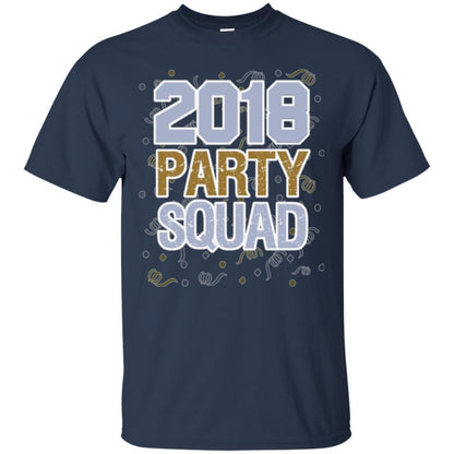 New Years Eve 2018 T-shirt Party Squad Navy