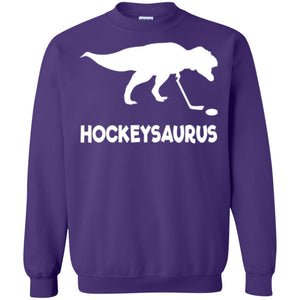 Hockey T-shirt Hockey Dinosaur Hockeysaurus T-shirt