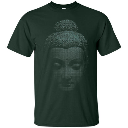 Buddha T-shirt Buddhist Gautama Art Buddhism Forest Green